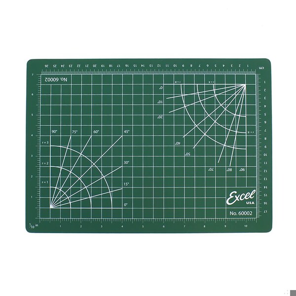 Excel Blades 8.5 in. x 12 in. Self Healing Cutting Mat with Measurement Grid 60030IND - main